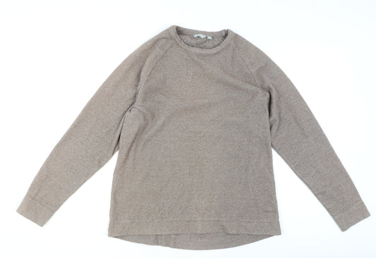 Rohan Womens Beige Vital Crew Jumper Medium Polyester Long Sleeve