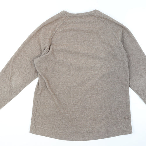Rohan Womens Beige Vital Crew Jumper Medium Polyester Long Sleeve