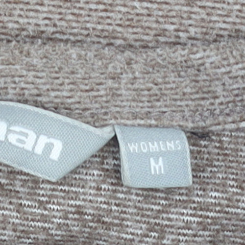 Rohan Womens Beige Vital Crew Jumper Medium Polyester Long Sleeve