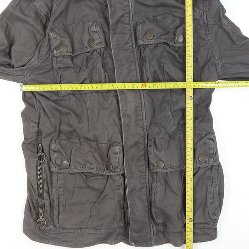 Superdry Men’s Grey 2XL Military Twill Jacket