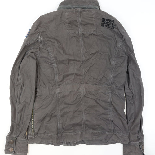 Superdry Men’s Grey 2XL Military Twill Jacket