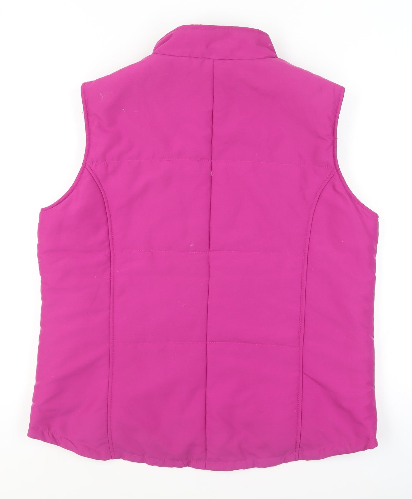 EWM Women’s Pink Padded Sleeveless Waistcoat Size 16