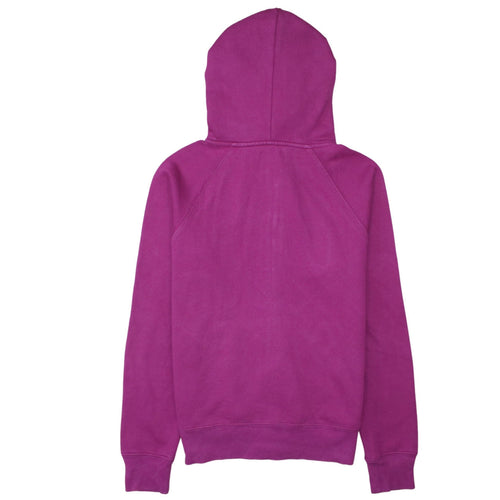 GAP Women Fuchsia Full Zip Hoodie Small Cotton Blend