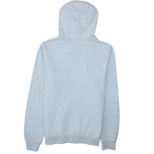 Nike Men's Grey Pullover Hoodie Medium Cotton Blend Sweatshirt