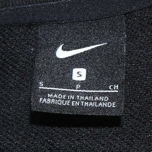 Nike Women's Black Small Crew Neck Pullover Sweatshirt