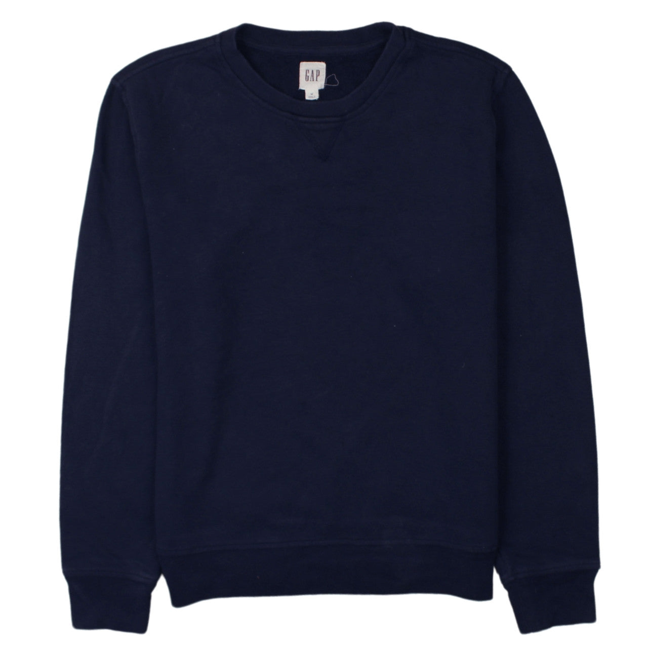 GAP Men’s Blue Crew Neck Pullover Fleece Sweatshirt Medium