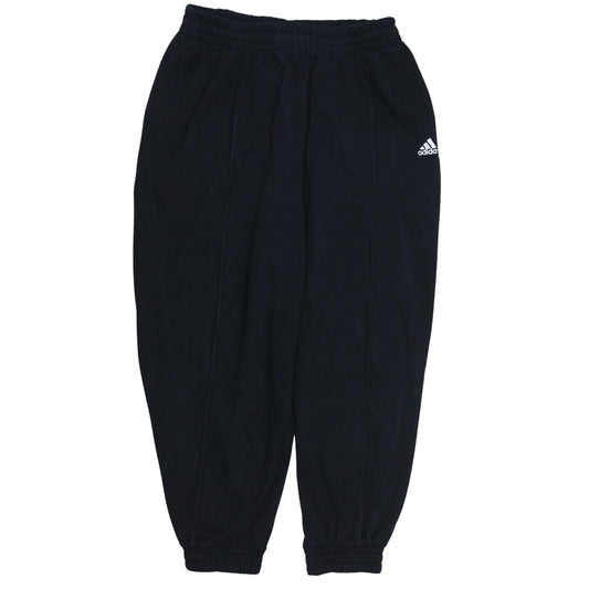 Adidas Women’s Black XL Jogger Sweatpants Fleece Tapered Legs
