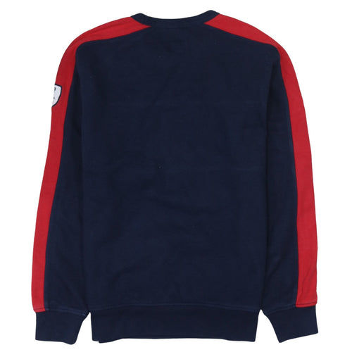 GAP Men’s Blue Red 1969 Crew Neck Pullover Sweatshirt Size S