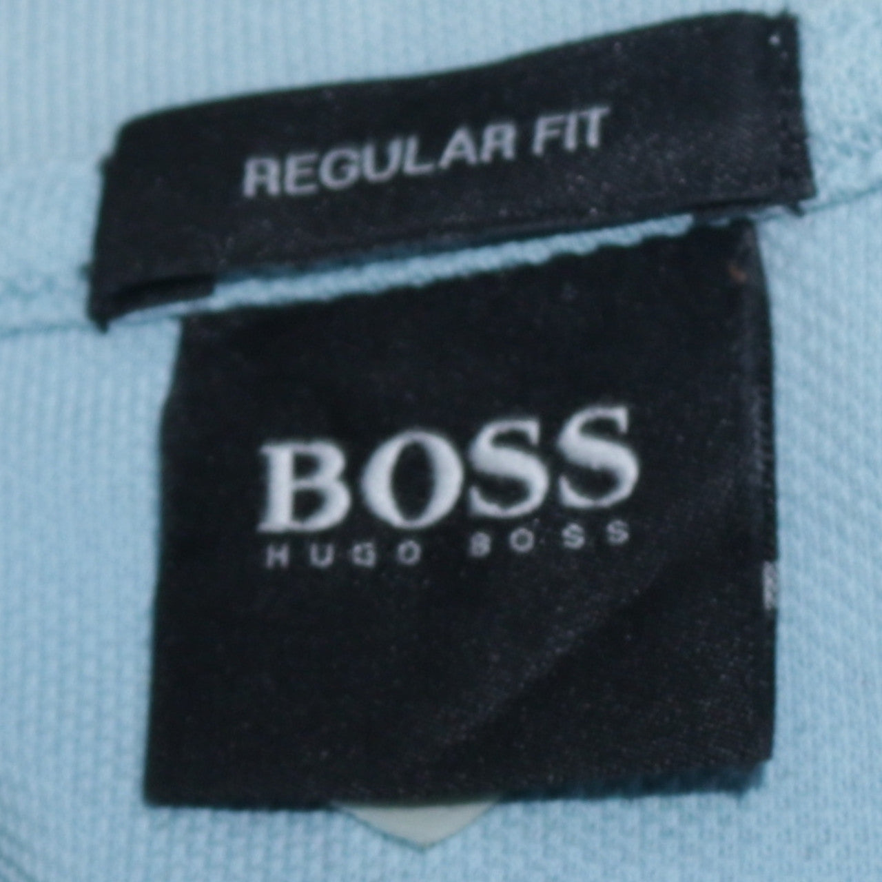 Hugo Boss Men's Blue Regular Fit Cotton Polo Shirt XL