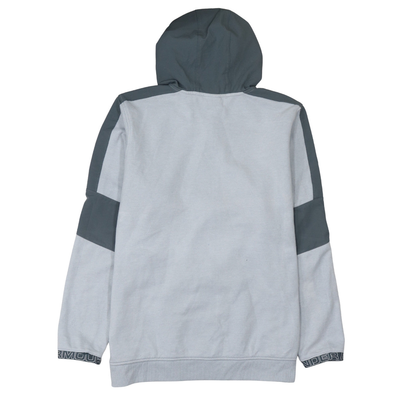 Under Armour Men’s Grey Full Zip Hoodie XL Sports Fleece Zip Up