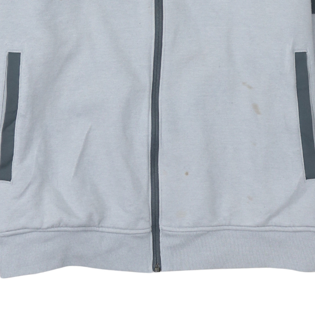 Under Armour Men’s Grey Full Zip Hoodie XL Sports Fleece Zip Up