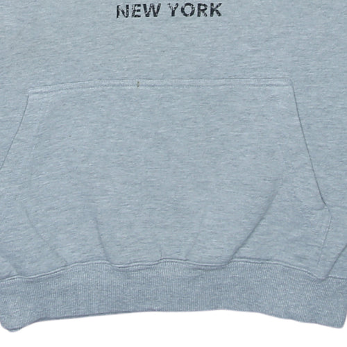 Hard Rock Cafe Women's Grey Pullover Hoodie Large Cotton Blend