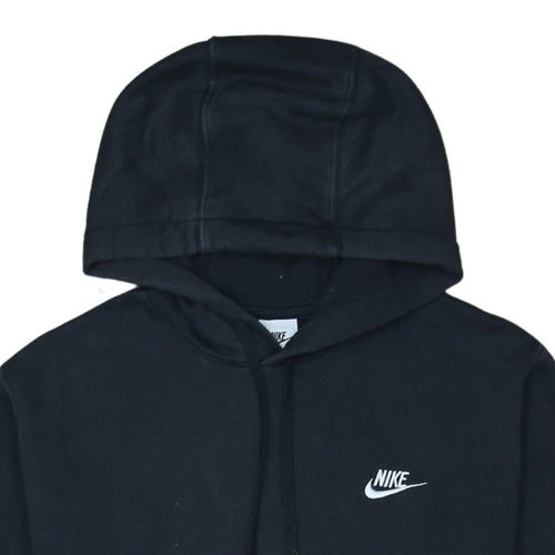Nike Men’s Black Pullover Hoodie Small Fleece Regular Fit