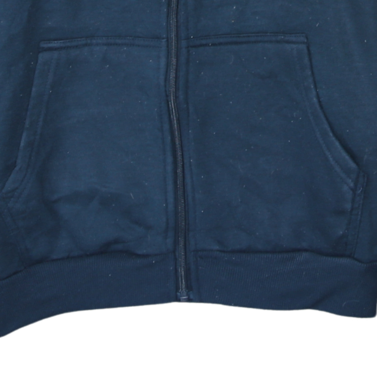Lee Cooper Men’s Blue Full Zip Hoodie Size L Regular Fit