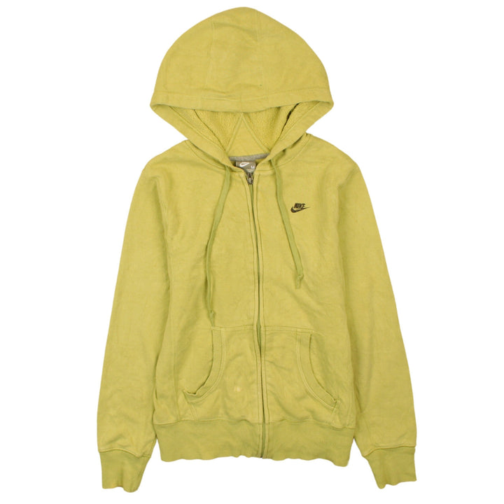 Nike Women’s Green Full Zip Hoodie Medium Casual Sweatshirt