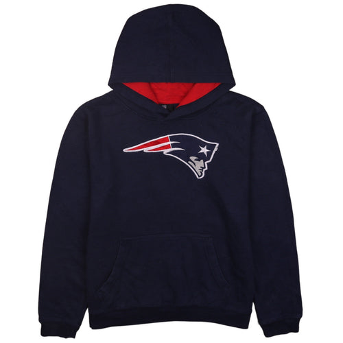 NFL Team Apparel Boys Blue Pullover Hoodie Size 14-16 Years Fleece