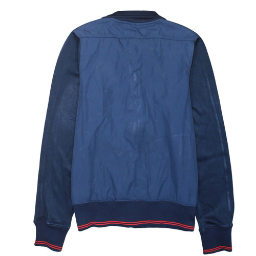 Nike Men's Blue Bomber Jacket Size S Full Zip PSG Sportswear