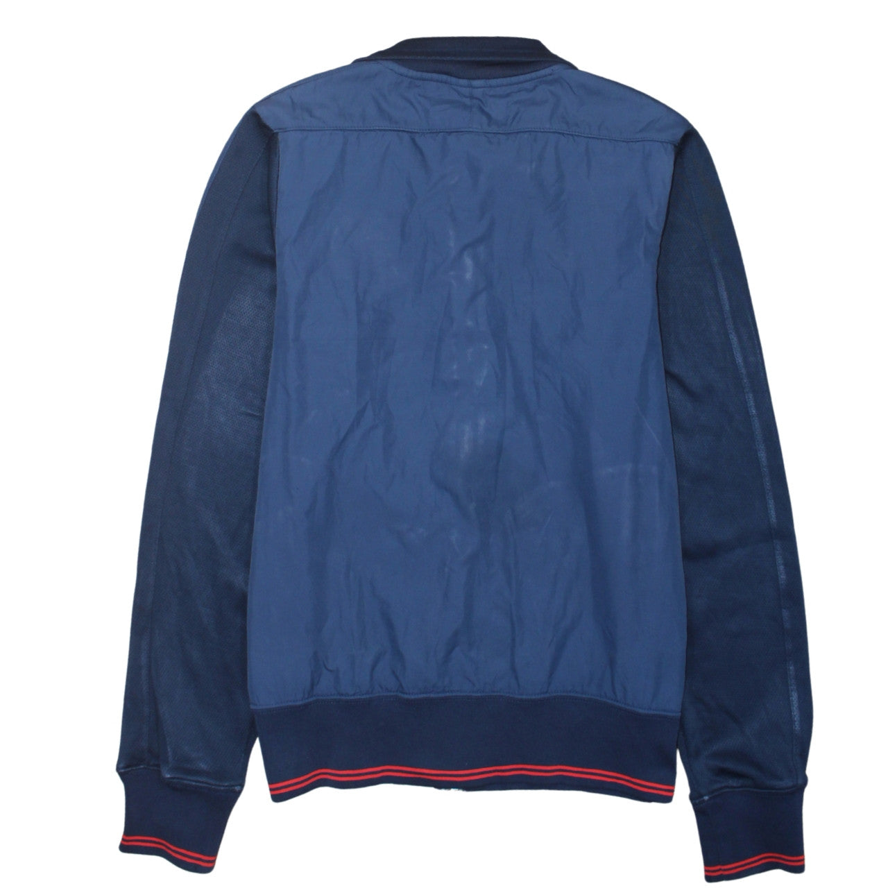 Nike Men's Blue Bomber Jacket Size S Full Zip PSG Sportswear