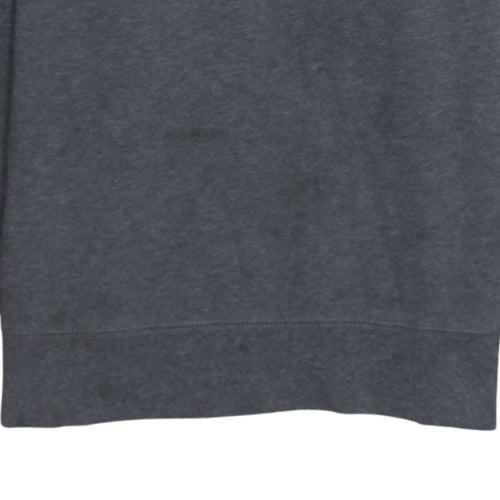Champion Women's Grey Cotton Blend Pullover Sweatshirt Size L