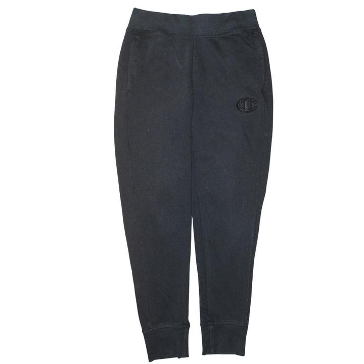 Champion Men's Black Jogger Sweatpants Size S Tapered Fit