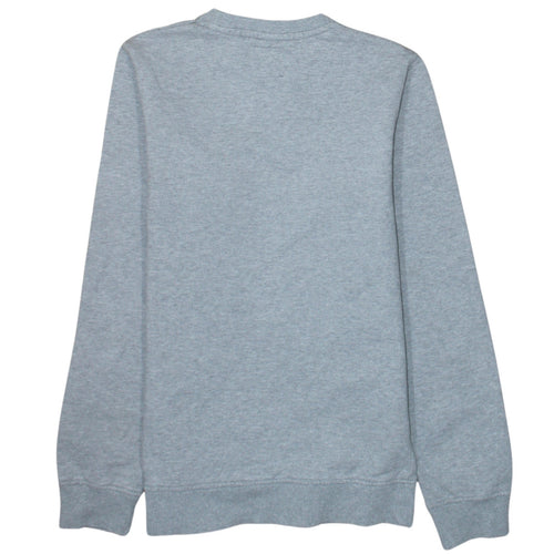 Dickies Men Grey Small Pullover Sweatshirt Graphic Crew Neck