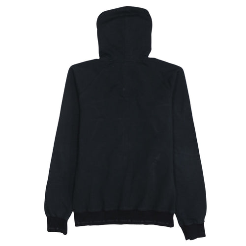 Adidas Women's Black Full Zip Hoodie Size 12 Hooded Sweatshirt
