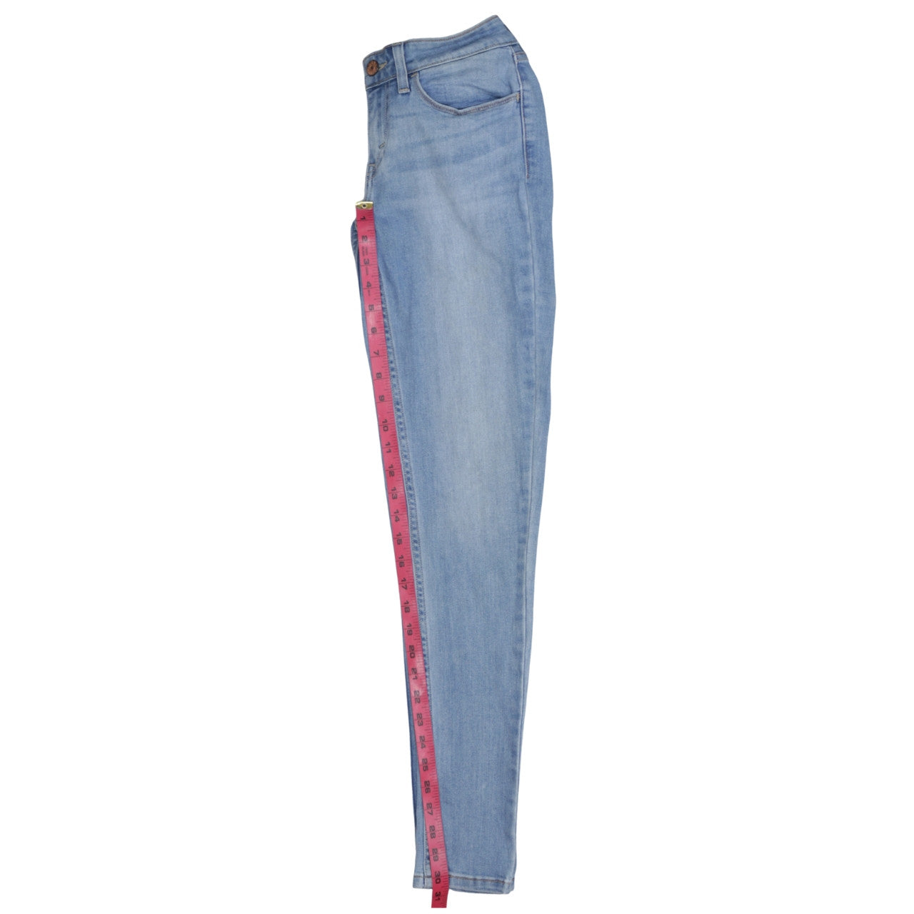 Levi's Women's Blue Skinny Jeans Size 27 Mid Rise Stretch Denim