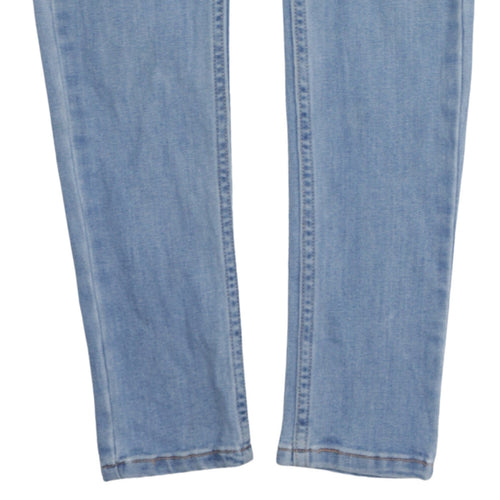 Levi's Women's Blue Skinny Jeans Size 27 Mid Rise Stretch Denim