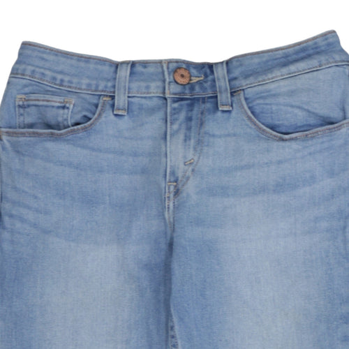 Levi's Women's Blue Skinny Jeans Size 27 Mid Rise Stretch Denim