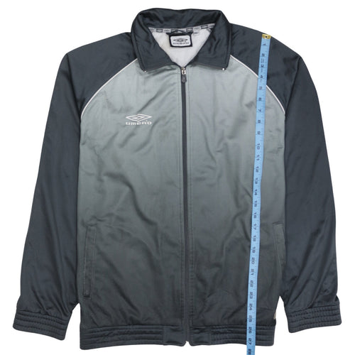 Umbro Men's Grey XL Track Jacket Full Zip Polyester Sportswear