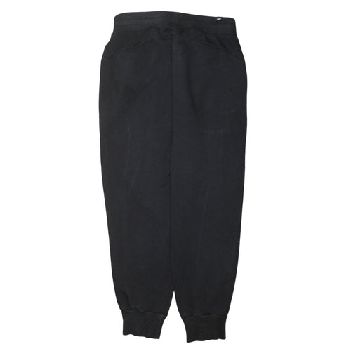 Puma Men's Black Fleece Jogger Sweatpants Size M