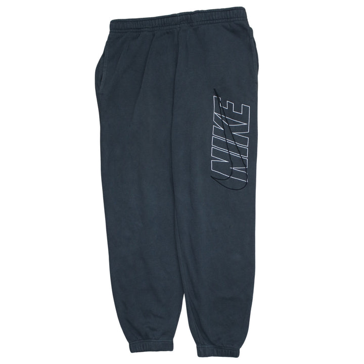 Nike Men's Black Fleece Sweatpants Size L Regular Fit
