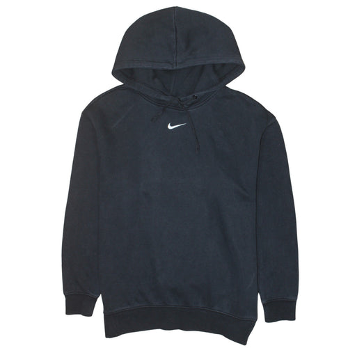 Nike Men's Black Pullover Hoodie Small Hooded Fleece Sweatshirt