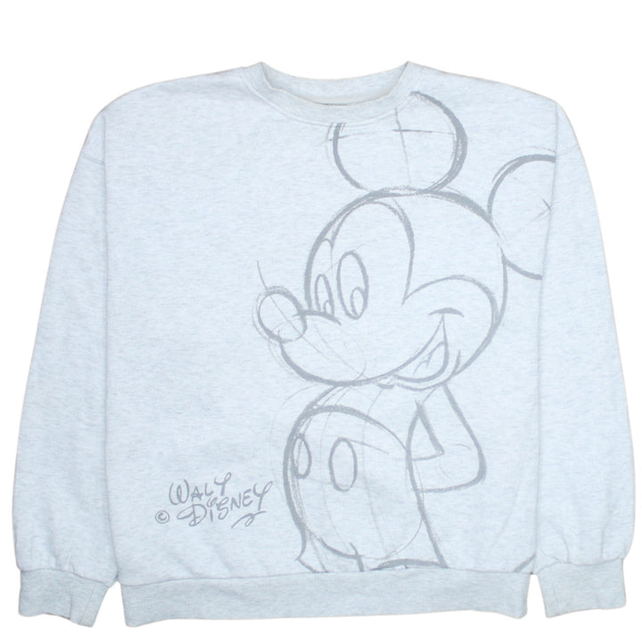 Disney Primark Cares Women's Grey Mickey Sweatshirt Size S 10/12