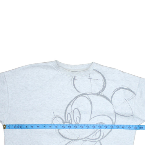 Disney Primark Cares Women's Grey Mickey Sweatshirt Size S 10/12