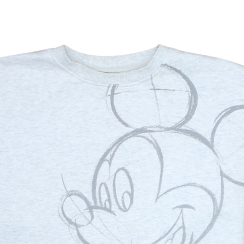 Disney Primark Cares Women's Grey Mickey Sweatshirt Size S 10/12