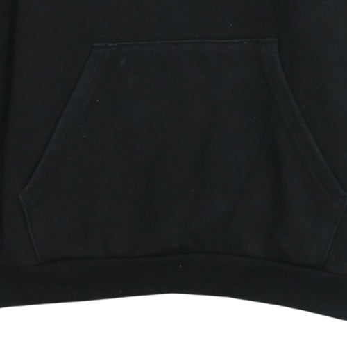 Puma Boys Black Hoodie 13-14 Years Pullover Fleece Sweatshirt