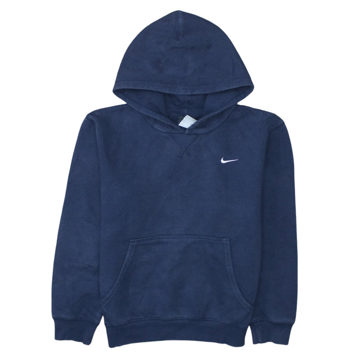 Nike Boys Blue Pullover Hoodie Medium 10-12 Years Fleece Sweatshirt