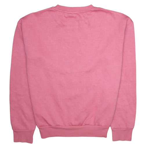 Disney Women’s Pink Minnie Mouse Pullover Sweatshirt XS