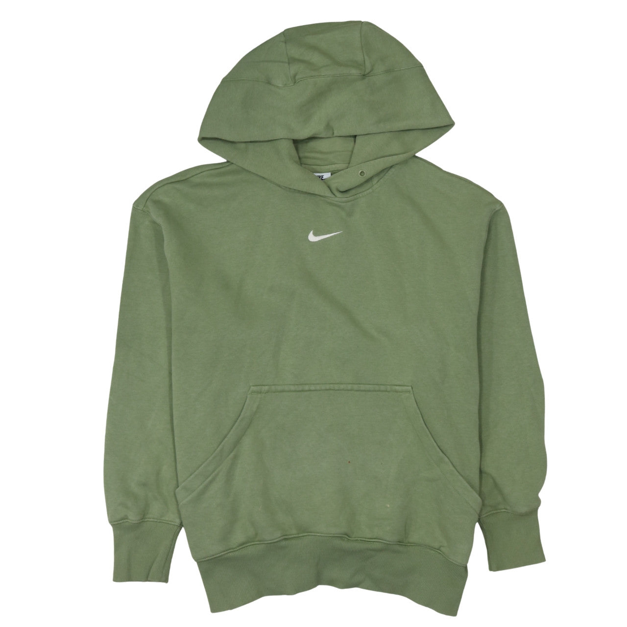 Nike Men's Green Pullover Hoodie Small Regular Fit Sportswear