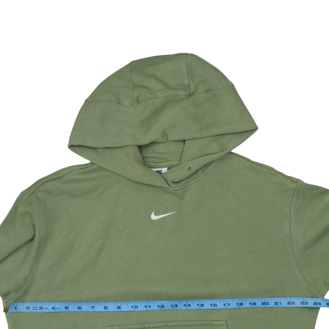Nike Men's Green Pullover Hoodie Small Regular Fit Sportswear