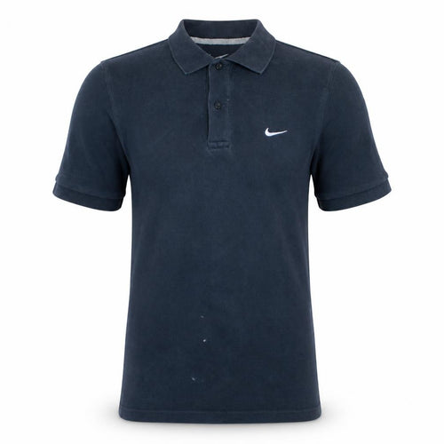 Nike Men's Black Cotton Polo Shirt Size S Standard Fit