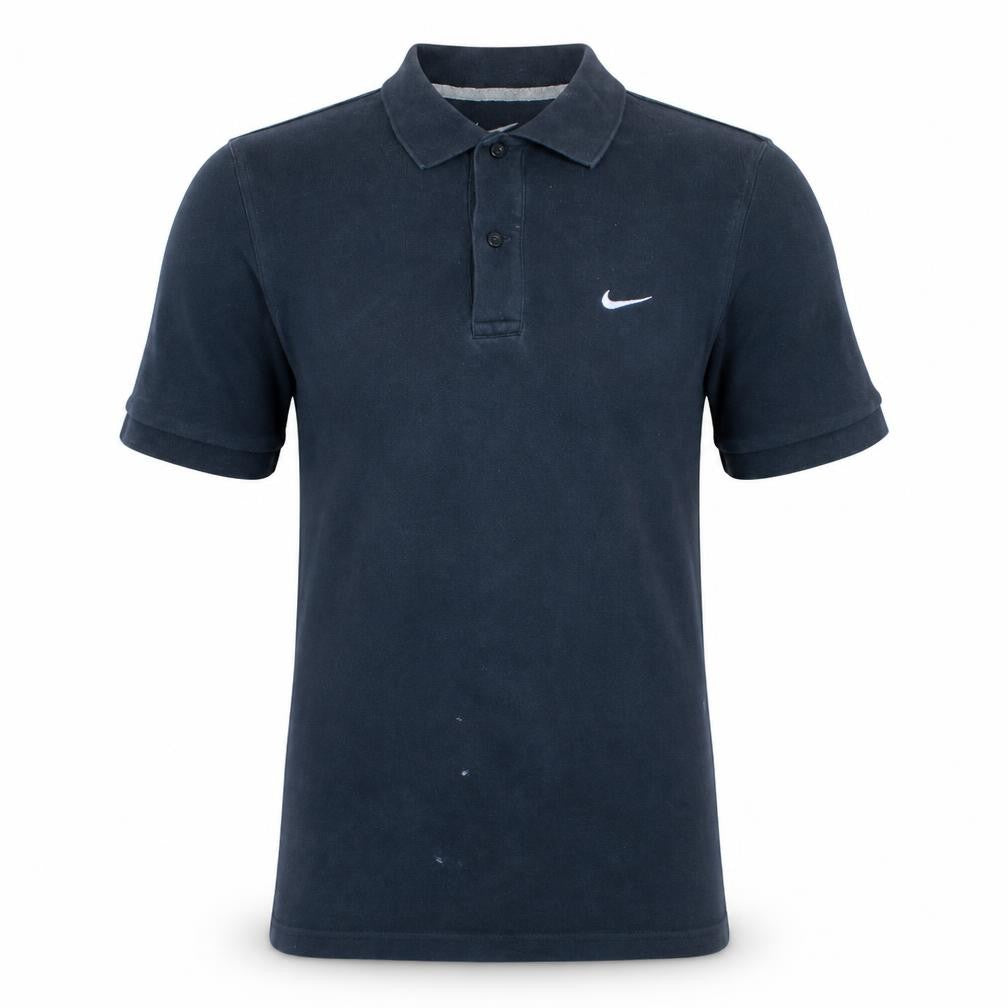Nike Men's Black Cotton Polo Shirt Size S Standard Fit