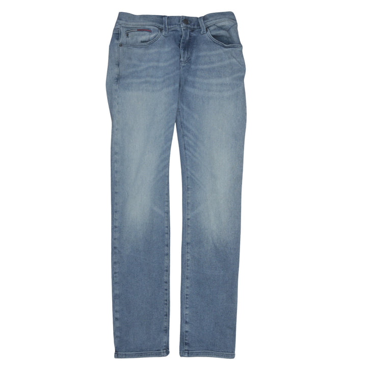 Tommy Jeans Men's Blue 30x32 Straight Fit Denim Jeans