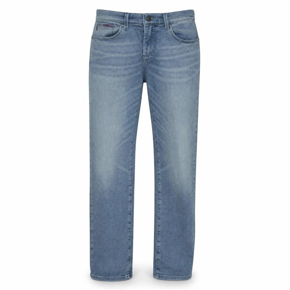 Tommy Jeans Men's Blue 30x32 Straight Fit Denim Jeans