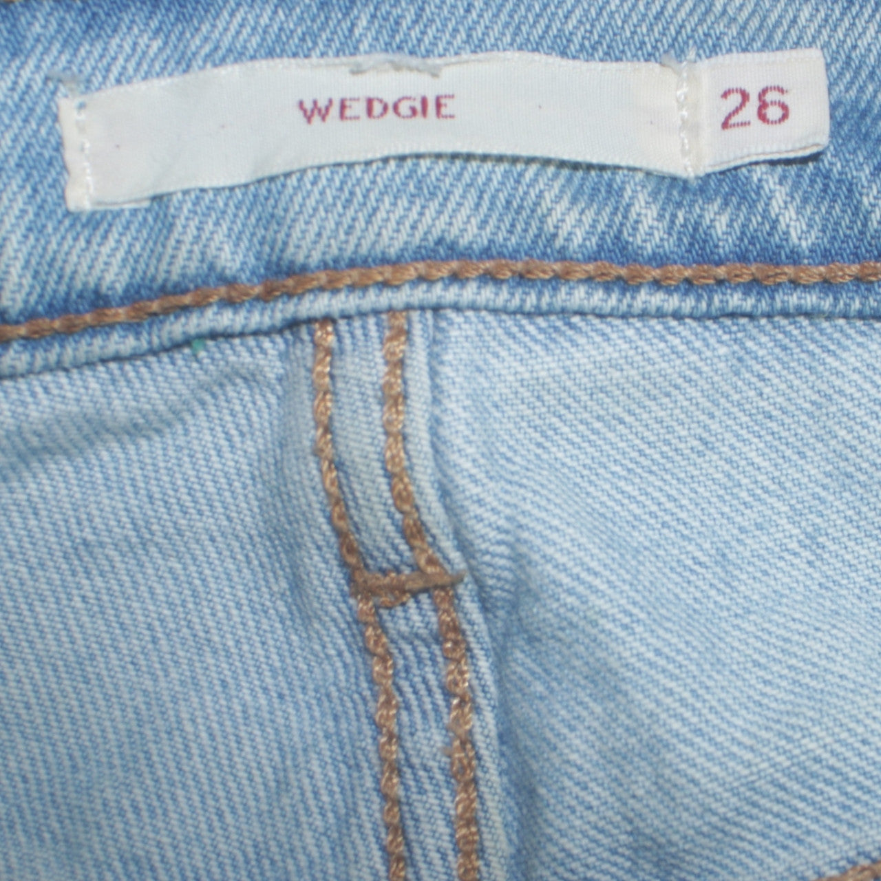 Levi's Women Blue 28 High Rise Wedgie Mom Jeans