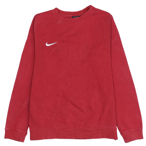 Nike Teens Red XL Pullover Sweatshirt Crew Neck Fleece