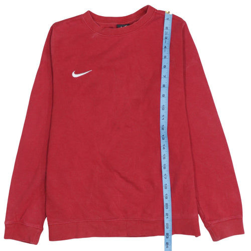 Nike Teens Red XL Pullover Sweatshirt Crew Neck Fleece