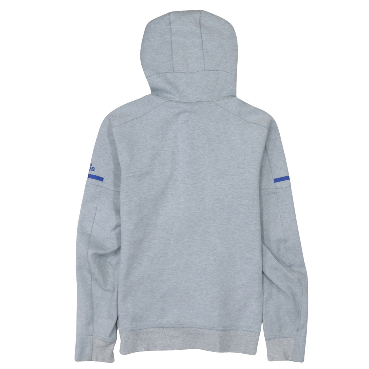 Adidas Men’s Grey Full Zip Hoodie XS Schalke 04 Sportswear