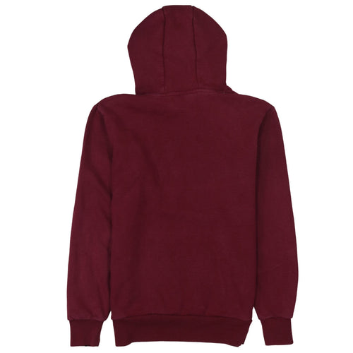 Ellesse Mens Red Pullover Hoodie Size S Embroidered Logo Sportswear